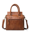 Martoffes™ Crossbody-Ledertasche mit Organisationsfächern