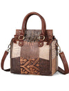 Martoffes™ Crossbody-Ledertasche mit Organisationsfächern
