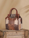 Martoffes™ Crossbody-Ledertasche mit Organisationsfächern
