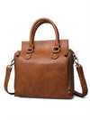 Martoffes™ Crossbody-Ledertasche mit Organisationsfächern